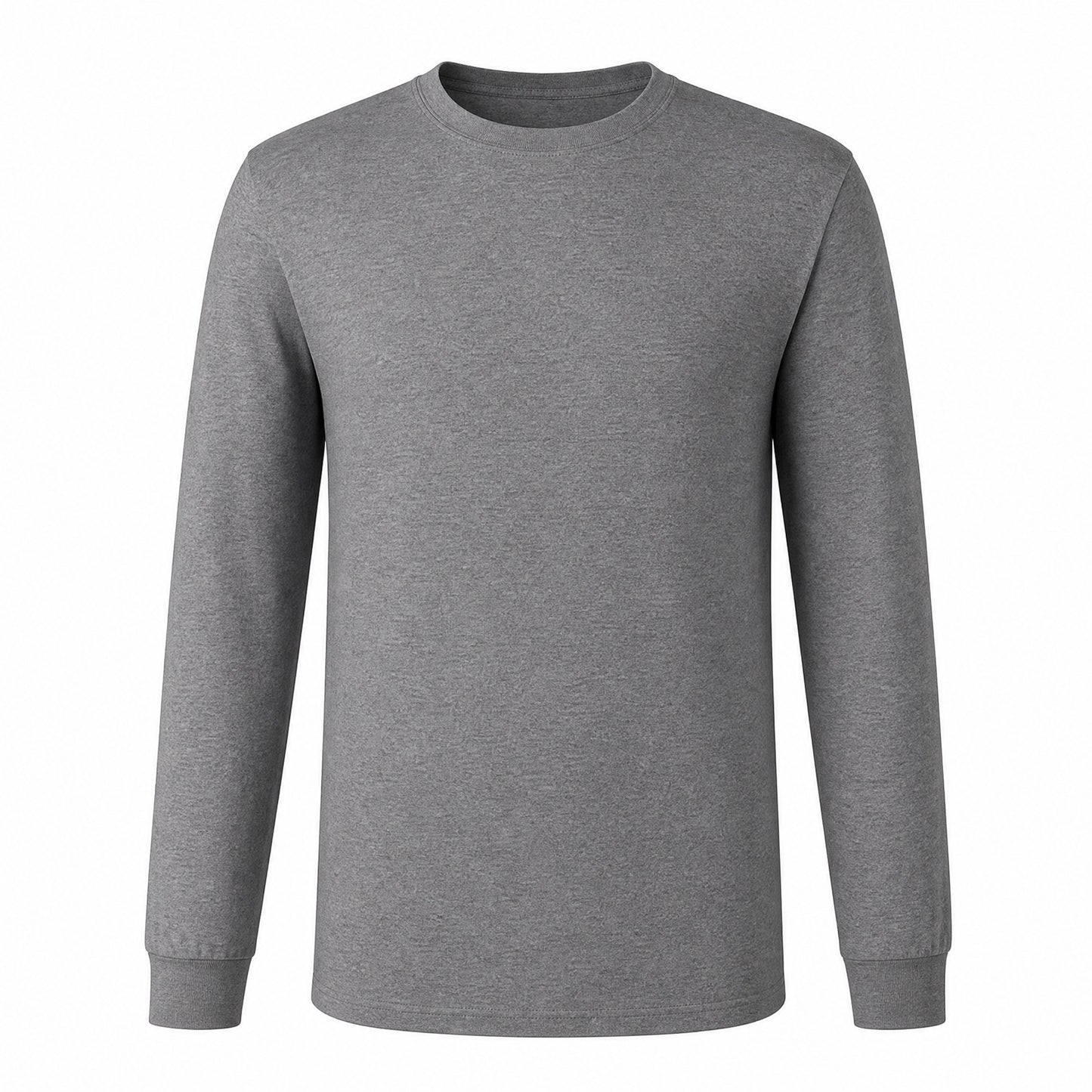 Custom Classic Long Sleeve T-Shirt in Graphite | Merchcraft