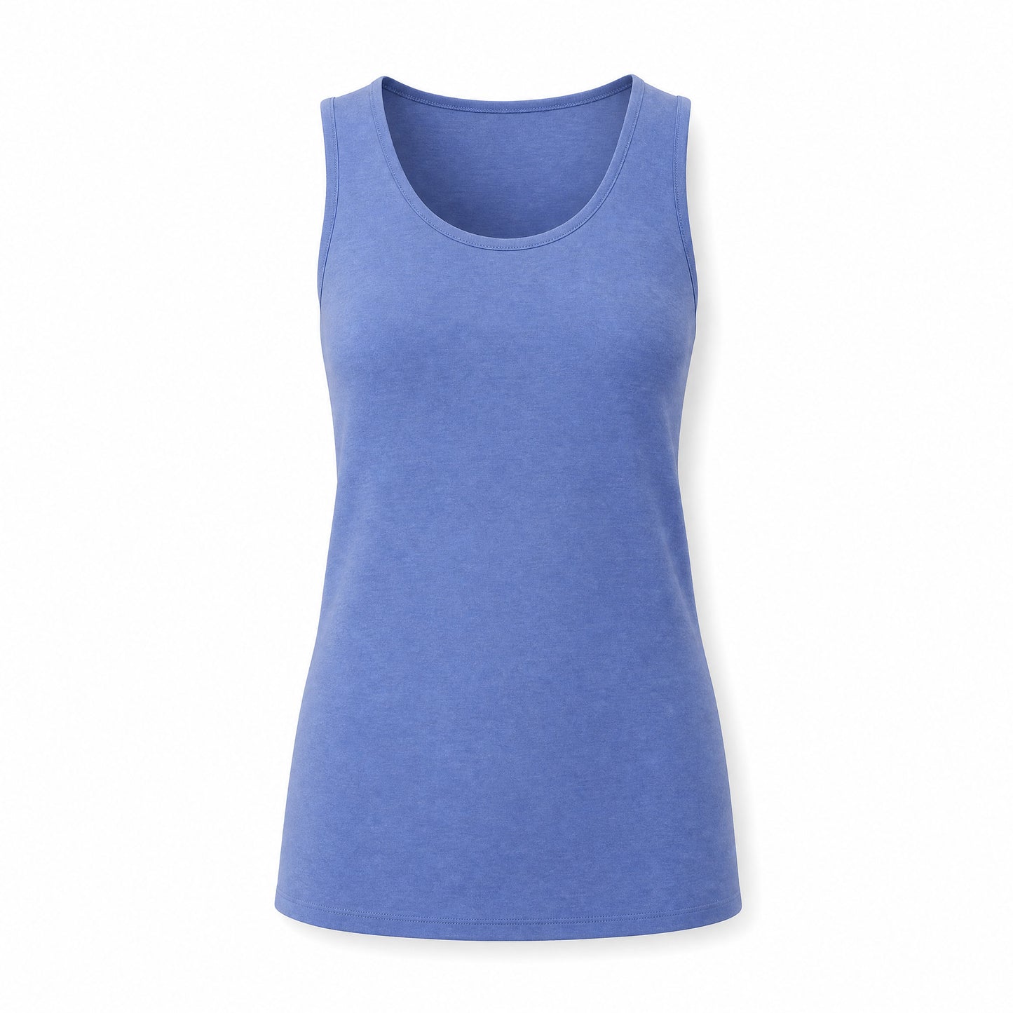 Custom Classic Flowy Tank Top Slim Fit in Iris | Merchcraft