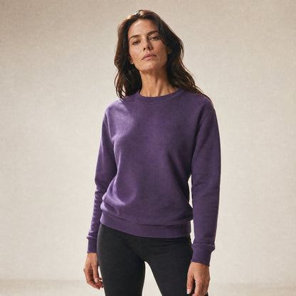Custom Cloud-Soft Fleece Crewneck Sweater with Pockets – Lifestyle 8 | Merchcraft