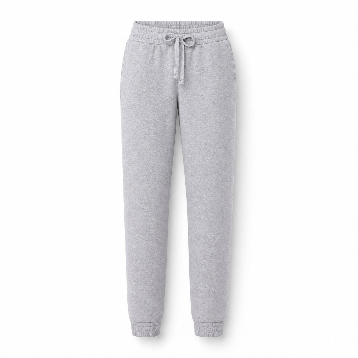 Custom Vintage Fleece Pants Slim Fit in Gray | Merchcraft