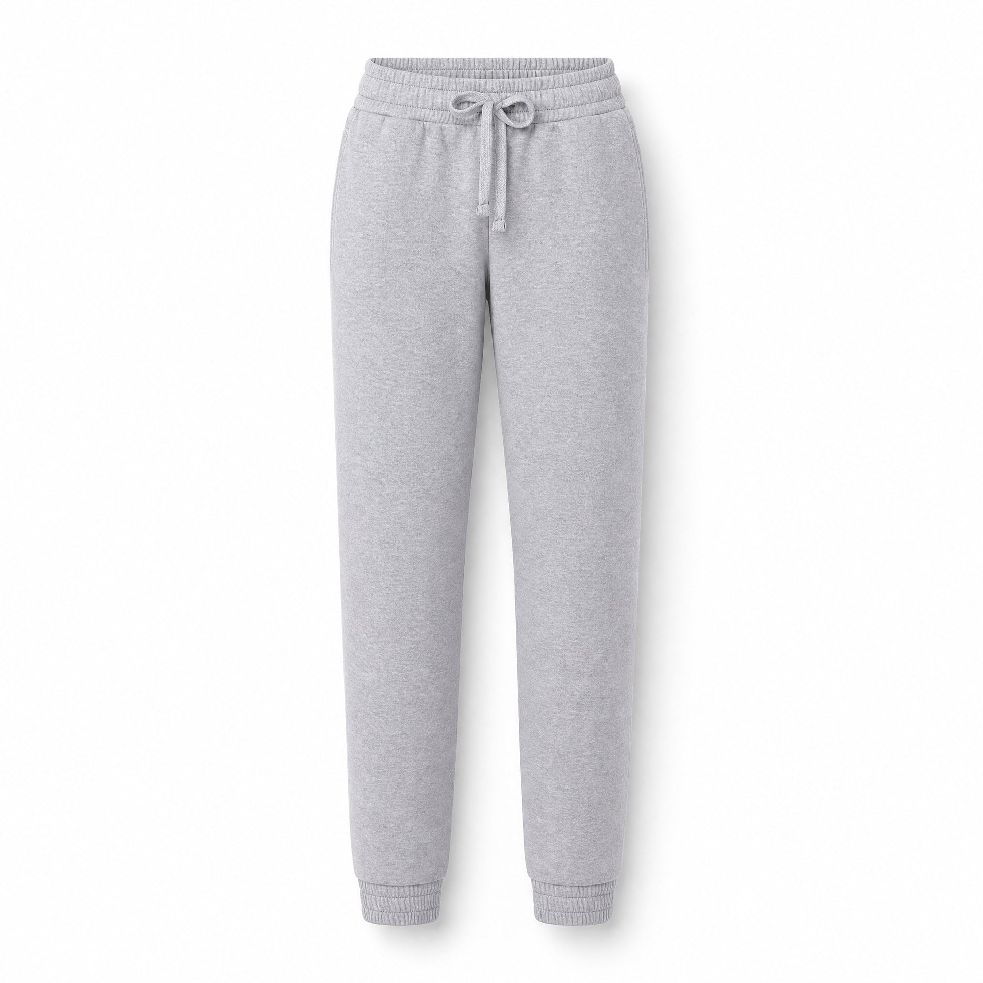 Custom Vintage Fleece Pants Slim Fit in Gray | Merchcraft