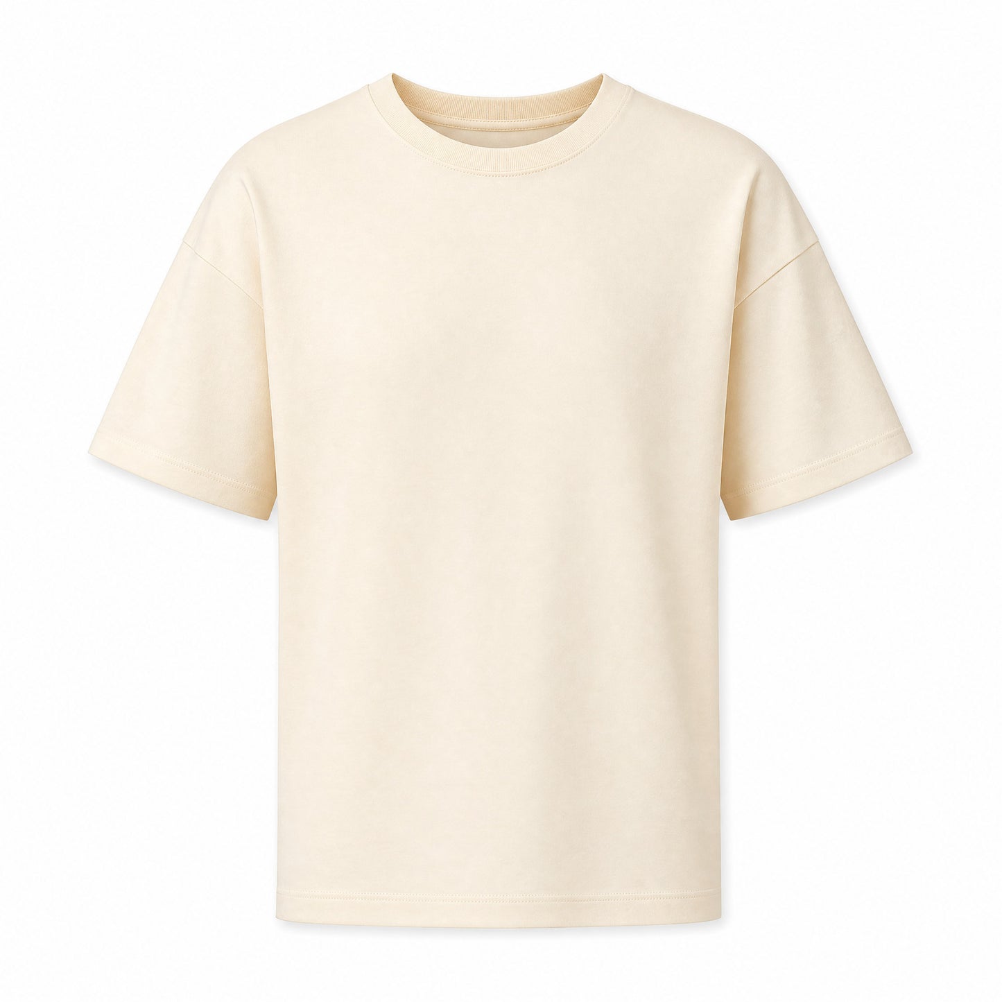 Custom Coastal Color T-Shirt Slim Fit in Vanilla | Merchcraft