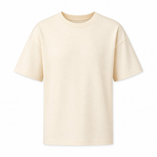Custom Coastal Color T-Shirt Slim Fit in Vanilla | Merchcraft